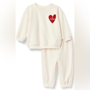 🪩3 for $15🪩 Amazon Essentials x Sofia Grainge | Heart Sweatshirt & Jogger Set